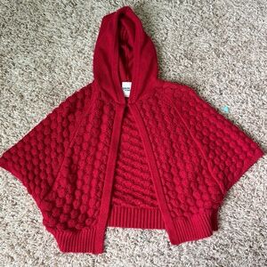 A red top with hood